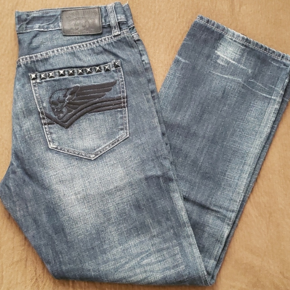 🃏🃏 Mens Ecko Unltd. Straight Fit Jean's 34x32